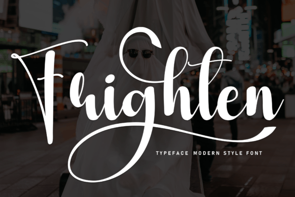 Frighten: A Sweet Handwritten Font for Creative Designs