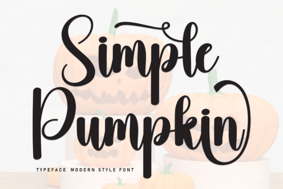 Simple Pumpkin: A Handwritten Font with Timeless Character