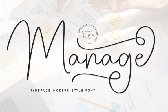 The Art of Elegant Script: Exploring the Manage Typeface